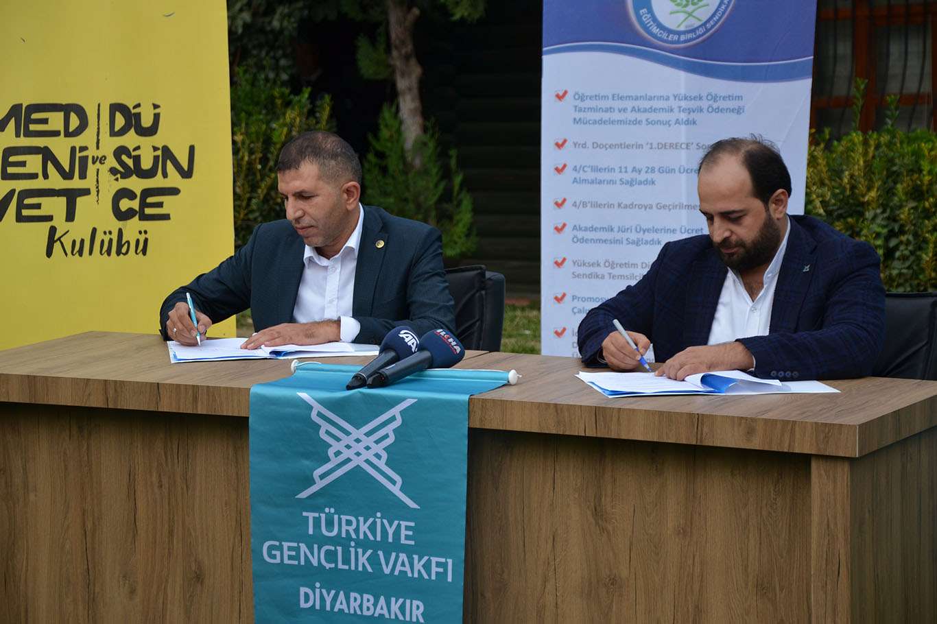 Eğitim Bir-Sen ile TÜGVA arasında protokol imzalandı